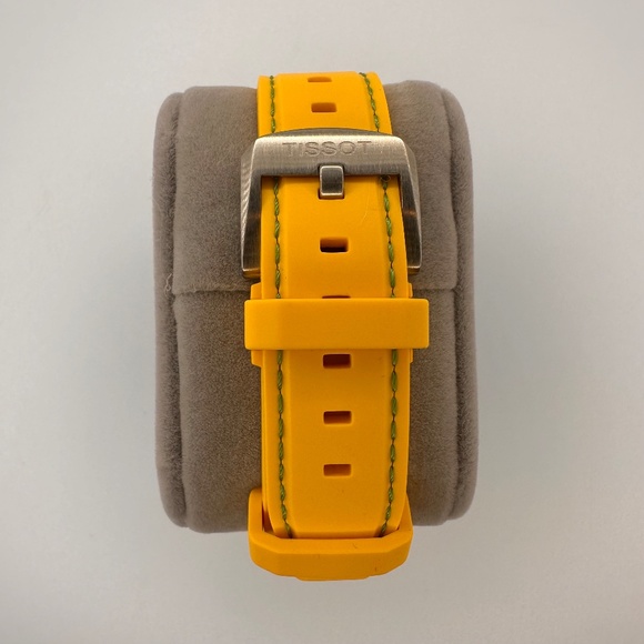 Tissot 42mm Quickster Football Edition Men's Stainless Steel Swiss Made Watch - Picture 4 of 12